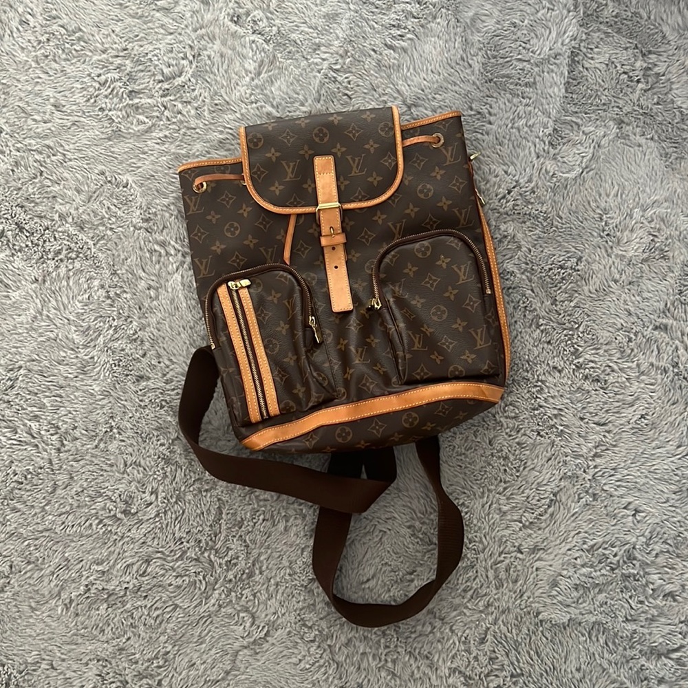 Louis Vuitton bosphore backpack monogram canvas